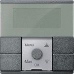 Merten Zeitschaltuhr-Modul Standard, anthrazit, System M 