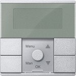 Merten Zeitschaltuhr-Modul Standard, aluminium, System M 