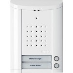 Ritto 1840270 Entravox Türstation Audio 2 Wohnungen Audio weiß lackiert 