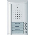 Ritto 1840470 Entravox Türstation Audio 4 Wohnungen Audio weiß lackiert 