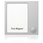 Ritto 1875120 Portier Tastenmodul 1 Wohnung silber 