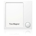 Ritto 1875170 Portier Tastenmodul 1 Wohnung weiß 
