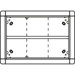 Ritto 1881670 Unterputzrahmen 6 Modulplätze weiß 