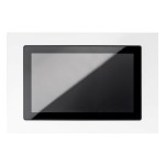 Ritto RGE1797780 Wiser Door Panel TwinBus 7 Zoll mit WiFi mit Rahmen im M-Pure Design 