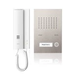 Ritto RGE1818125 Acero pur Audio-Set 1 Wohnung edelstahl/weiß 