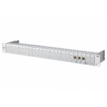 METZ CONNECT 130B11P0-E 19-Panel 1HE bestückt mit 24 C6A Modulen Cat.6A (Class EA) 