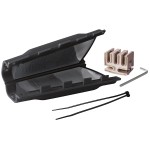 Cellpack 371167 Gel-Abzweigmuffe mit Abzweigblock EASY 7V 