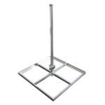 Televes Balkonständer vier Betonplatten feuerverzinkt BS40/4 