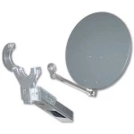 Televes S660G Aluspiegel 67x71 cm grau Metallfeed 