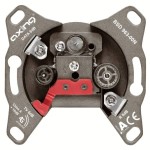 Axing BSD 963-00N Multimedia-Antennendose Stichdose 5-1006MHz 6dB 