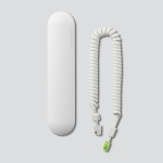 Sonderartikel: Siedle HT811/840/850/870-...W Hörer mit Federzugschnur Weiß 200029573-00 