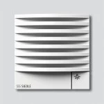 Siedle TLM612-02W Türlautsprecher-Modul Weiß 200036810-00 