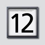 Siedle IM612-0AG Informations-Modul Anthrazitgrau 210004927-00 