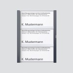 Sonderartikel: Siedle TM612-3,BTM650-03AG Namensschild komplett Anthrazitgrau 210007070-00 