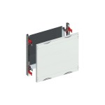 Striebel & John 2CPX041708R9999 Montageplatten-Modul 1RE / 2FB, CombiLine-Modul, Bausatz 