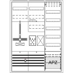Striebel & John 2CPX054221R9999 Komplettschrank, Aufputz, BKE-I, A37 1Z1R1S1V5A2 
