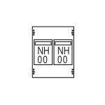 Striebel & John 2CPX062870R9999 Abdeckung 300x250 mit Ausschnitt, Zubehör CombiLine Innenausbausystem 