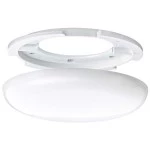 Kaiser 10100 Abschlussrosette ø 100mm mit Bajonettverschluss - weiss 