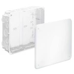 Kaiser 1097-92 Unterputz Verbindungskasten 238 x 208 x 68 mm halogenfrei mit Deckel mit Geräteschrauben 