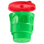 Kaiser 1227-54 Betonbau Plattendecken-Grossdose 105 2-teilig Auslassöffnung Ø 60 mm mit Metallmutter M5 Tiefe 105 mm 