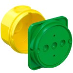 Kaiser 1276-71 Betonbau Verbindungsdose ohne Deckel Tiefe 66 mm 