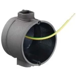 Kaiser 1555-88 Unterputz Geräte-Verbindungsdose abgeschirmt 