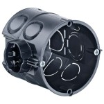 Kaiser 1556-04 Unterputz Geräte-Verbindungsdose mit Geräteschrauben 