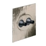 Kaiser 9079-55 Doppel-Rohrmanschette Ø 15-22 mm Alu-Butyl Dichtungsmanschette für Rohre 