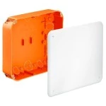 Kaiser 9197-91 Hohlwand Verbindungskasten 235 x 205 x 72 mm mit Deckel mit Geräteschrauben 