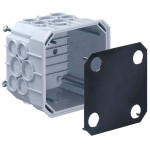 Kaiser 9908.01 UP-Abzweigdose 115x115x101 mm 
