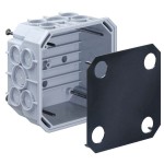 Kaiser 9909.01 UP-Abzweigdose 115x115x76 mm 