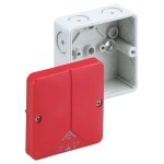 Spelsberg ABOX 025 SB leer Abzweigkasten grau Deckel rot 80270701 