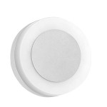 Brumberg 10030173 LED-Wandanbauleuchte IP54 230V AC 50 Hz 9W 3000K rund strukturweiss s 