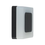 Brumberg 10034183 LED-Wandanbauleuchte IP54 230V AC 50 Hz 9W 3000K quadratisch strukturs 