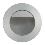 Brumberg 10165253 LED-Wandeinbauleuchte 350 mA 1W 3000K rund alu matt IP20 