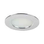 Brumberg 12109023 LED-Einbaudownlight 12V DC 3,4W 60° 2900K rund starr chrom IP44 (bei 