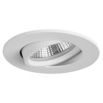 Brumberg 12463173 LED-Einbaustrahler 350 mA 6W 36° dim2warm 3000K - 1800K rund schwenkba 