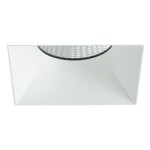 Brumberg 12640073 LED-Einbaudownlight 500 mA 8,9W 34° 3000K quadratisch starr weiss IP44 