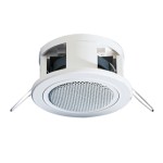 Brumberg 3092.07 Einbaulautsprecher 6/8W 8 Ohm rund weiss ohne Übertrager 