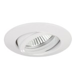 Brumberg 36141070 Einbaustrahler GU10 max. 50W rund schwenkbar weiss IP20 
