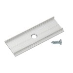 Brumberg 53005000 Verbindungsstück 180° inkl. Bohrung 4,5mm aluminium roh 