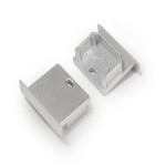 Brumberg 53066080 Endkappen-Set zu LED-Einbauprofil 53654080 schwarz 