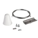 Brumberg 88115070 Seilabhängung 2000mm mit Baldachin weiss 