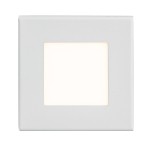 Brumberg R3940WW LED-Wandeinbauleuchte 230V AC 50 Hz 1,2W 3000K quadratisch strukturweis 