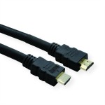 ROLINE 14.01.3458 HDMI High Speed mit Ethernet Kabel, mit Repeater, 25 m 