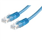 ROLINE 21.15.0544 Patchkabel Cat.5e (Class D) UTP, blau, 2 m 