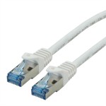 ROLINE 21.15.2867 Patchkabel Cat.6A S/FTP (PiMF), Component Level, LSOH, weiß, 10 m 