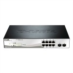D-Link DGS-1210-10P/E DGS-1210-10P 10-Port Web Smart Gigabit PoE Switch 