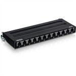 TRENDNET TC-P12C6AS TRENDnet TC-P12C6AS Patch Panel, 12-port Cat6a geschirmt Für Wandmontage 