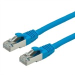 VALUE 21.99.1224 Patchkabel Cat.6 (Class E) S/FTP (PiMF), LSOH, blau, 0,5 m 